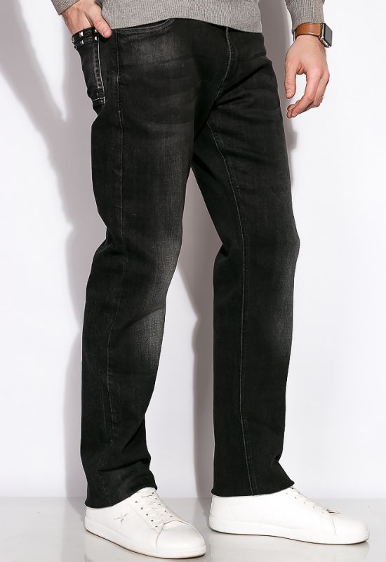 Потерті джинси 120PFANG1429 (темно-сірий)