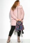 Пуховик жіночий 127PZ17-206 (рожевий)