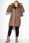Пуховик женский 127PZ19-324 (кофейный) Пуховик женский 127PZ19-324 (кофейный)