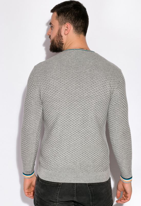 Пуловер 267F1198-1 (серый)