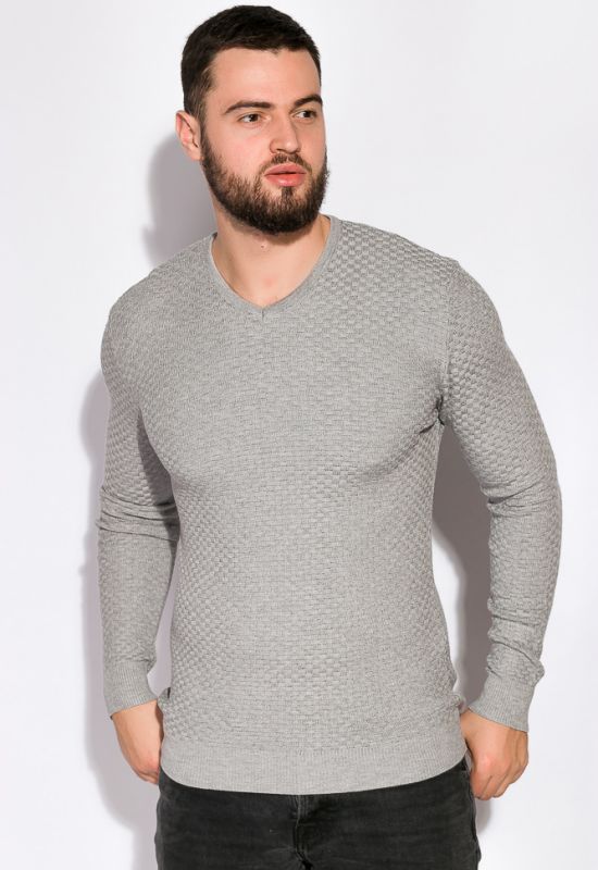 Пуловер 267F1198 (серый)