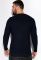 Пуловер 267F1198 (темно-синій)