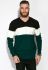 Пуловер 520F006 (темно-зелений)