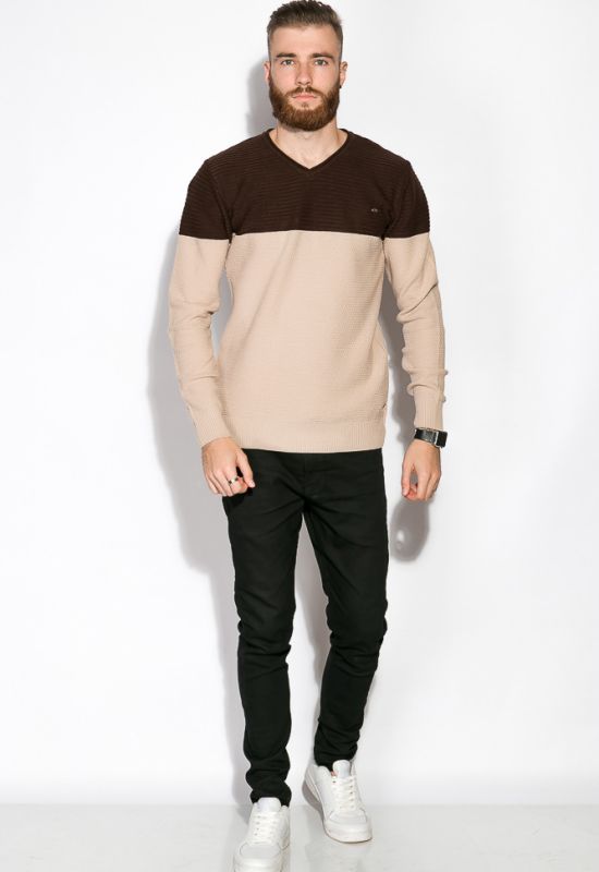 Пуловер 520F011 (коричневый)