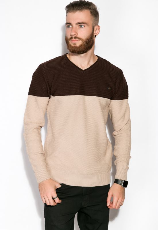 Пуловер 520F011 (коричневый)