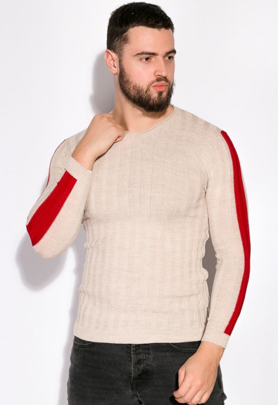 Пуловер 521F002 (бежевый)
