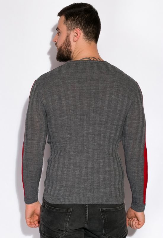 Пуловер 521F002 (темно-серый)