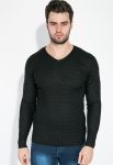 Пуловер чоловічий 130V002 (чорний)