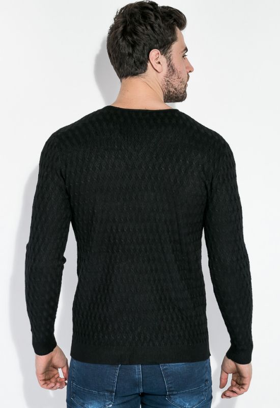 Пуловер чоловічий 130V002 (чорний)