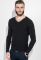 Пуловер чоловічий фактурний візерунок 50PD3421 (чорний)