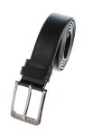 Ремень мужской со стальной пряжкой 97P001-1 (черный)
