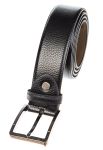 Ремень с классической пряжкой 23P036 (черный)