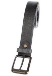 Ремень с темной фурнитурой 23P037 (черный)