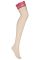 Rosalyne чулки Obsessive (бежевый)