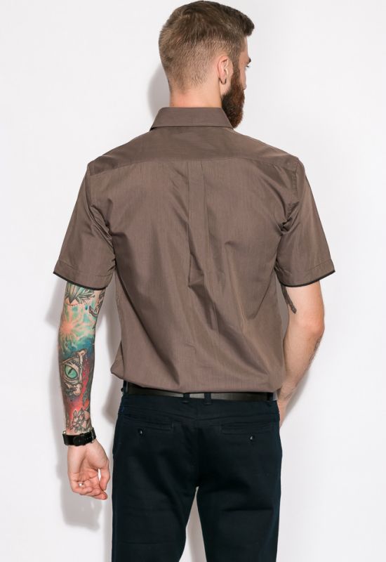 Рубашка 120P285-1 (коричневый)