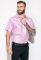 Рубашка 120P286 (сиреневый)