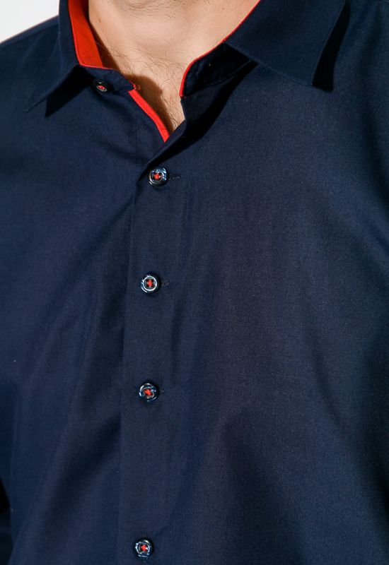Рубашка 120PAR372 (темно-синий)
