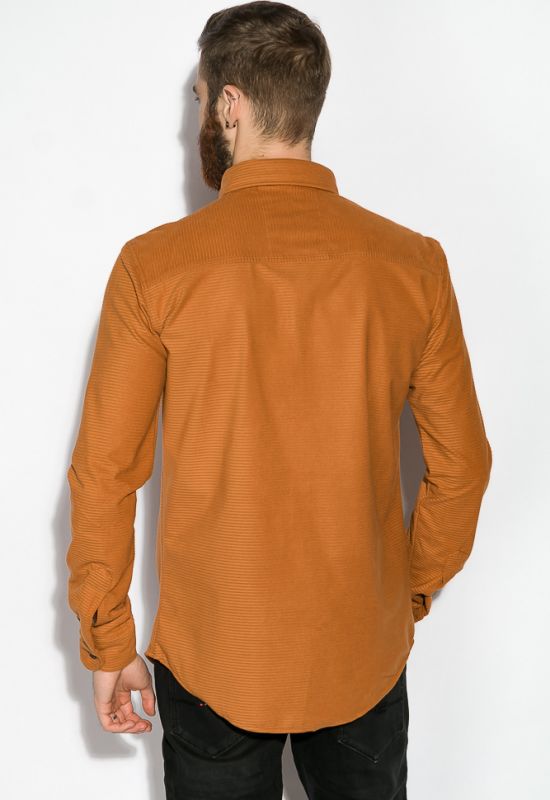 Рубашка 120PPOB002 (светло-коричневый)