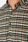 Рубашка 511F033 (бежевый/зеленый)