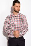 Рубашка 511F048 (грифельный/красный)