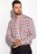 Рубашка 511F048 (грифельный/красный)