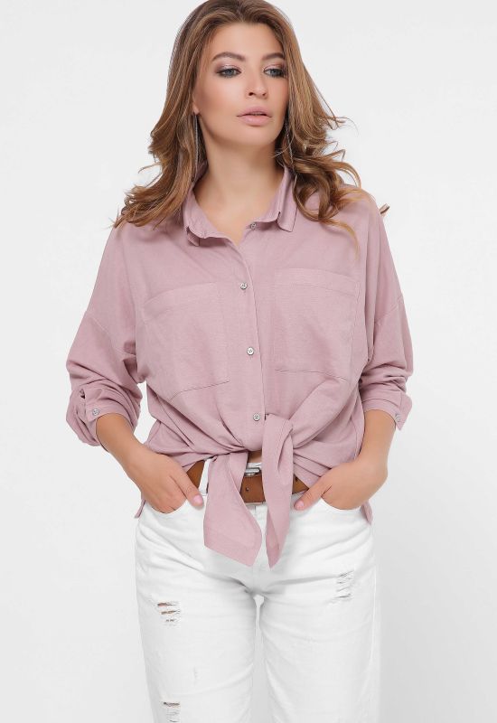Рубашка BK-7694-21 (розовый)