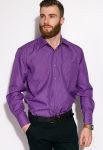 Рубашка классическая 11P1238 (фиолетовый)