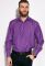 Сорочка класична 11P1238 (фіолетовий)