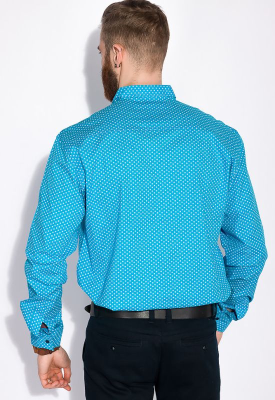 Рубашка мужская 129P053 (голубой)