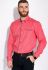 Рубашка мужская 129P053 (коралловый)