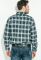 Сорочка чоловіча button-down в клітку 276V003 (зелений/синій)