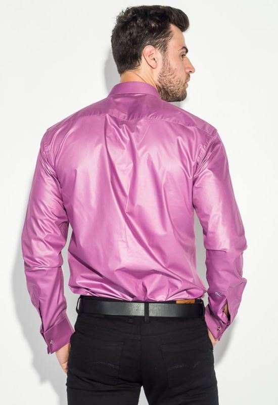 Сорочка чоловіча із запонками 50PD0020 (фіолетовий)