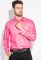 Рубашка мужская c запонками 50PD0020 (малиновый)