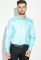 Рубашка мужская c запонками 50PD0020 (морская волна)