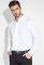 Рубашка мужская мелкий фактурный принт 50PD37162-1 (белый)