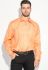 Сорочка чоловіча смужка принт 50PD873-19 (помаранчевий)