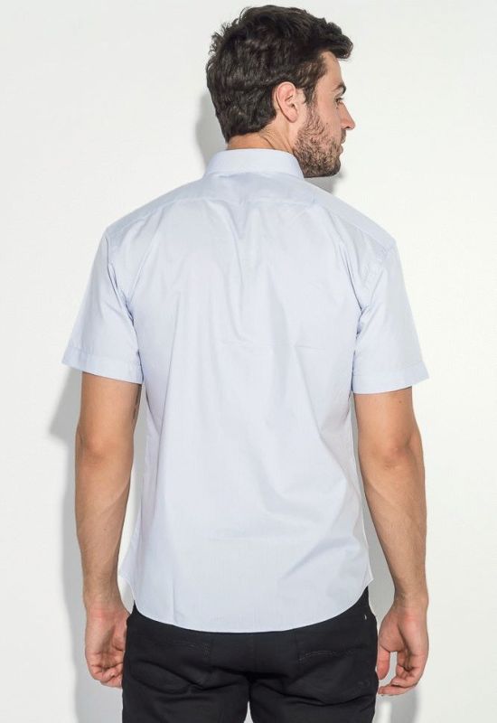 Рубашка мужская потайная застежка 50P2050 (сиреневый)