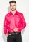 Рубашка мужская с контрастными запонками 50PD0060 (фуксия)