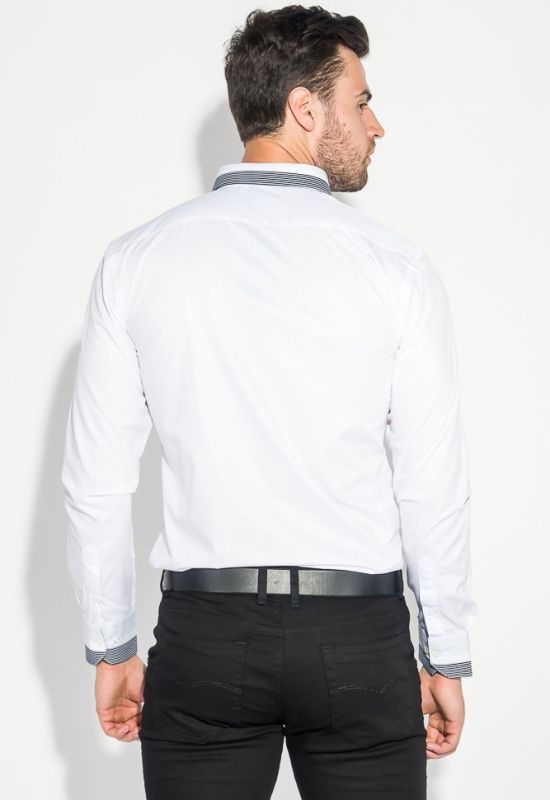 Сорочка чоловіча стильний манжет 50PD3295 (білий)
