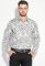 Сорочка чоловіча світлий принт 3220-4 (сірий/графітовий)
