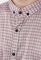 Сорочка чоловіча в клітку 511F007 (сірий/рожевий)