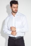 Рубашка мужская в мелкую полоску 50PD3092 (белый)