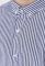 Сорочка чоловіча в смужку 511F008 (білий/сірий)