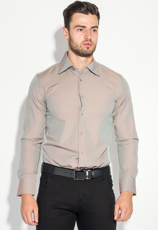 Рубашка мужская в стильных оттенках 50PD0120 (фрезовый)
