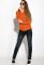 Рубашка женская 108P032 (оранжевый)