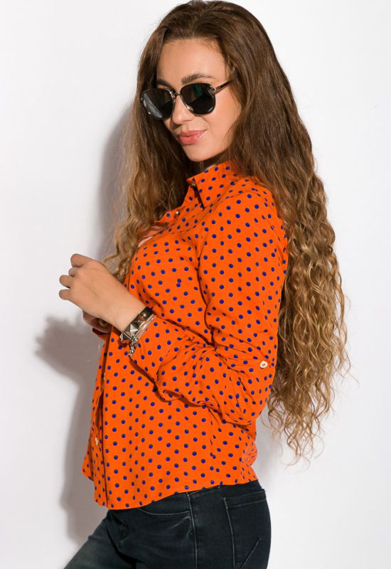 Сорочка жіноча 108P032 (помаранчевий)