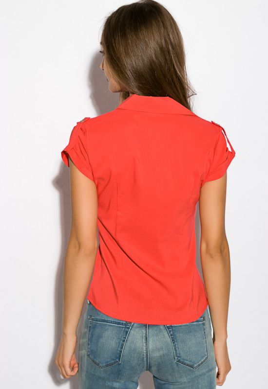 Рубашка женская 118P001 (коралловый)