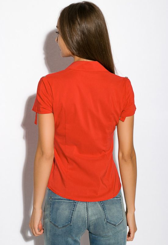 Рубашка женская 118P001 (красный)