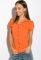 Рубашка женская 118P001 (оранжевый)