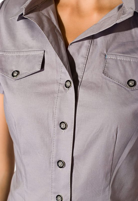 Рубашка женская 118P001 (серый)